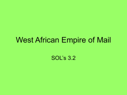 West African Empire of Mail