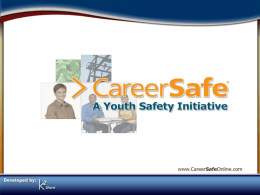 CareerSafe PowerPoint File
