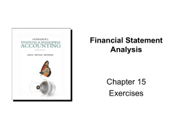 Ch15 - Accounting