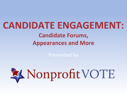 Candidate Engagement PPT