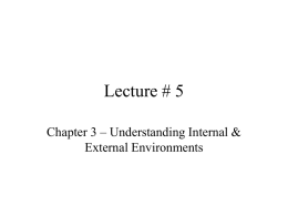 Lecture # 5