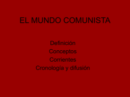 EL MUNDO COMUNISTA