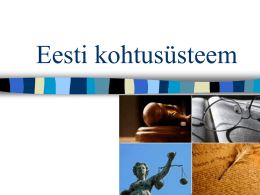 Eesti kohtusüsteem