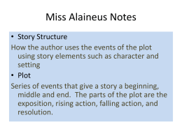 Miss Alaineus Notes