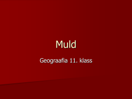 Muld - geoloodus