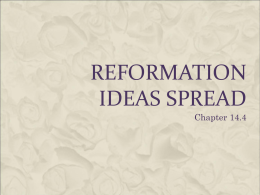 Reformation Spreads 14.4