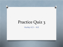 Practice Quiz 2