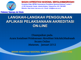 ppt akred online 2012