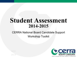 Student Assessment PowerPoint