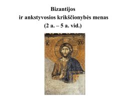 Ankstyv. kr. ir bizantijos menas