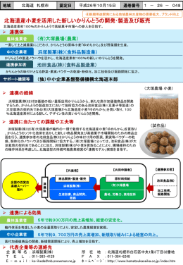 (3)北海道産小麦を活用した新しいかりんとうの開発・製造及び販売（PPT