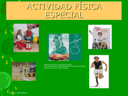 Actividad Física Especial - Departamento de Ciclos Formativos