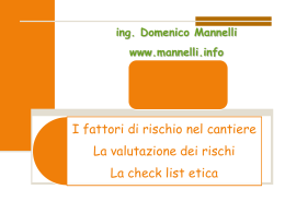 presentazione tipo