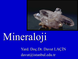 Mineraloji-Petrografi.1.ders