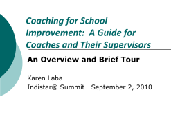 Coaching Guide Presentation ()