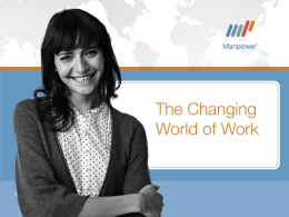 World of Work Trends Global Sales Forum