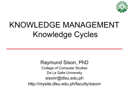 KNOWLEDGE MANAGEMENT - My.LaSalle Mail Access