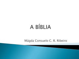 A Bíblia - Material de Catequese