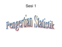 PENGERTIAN STATISTIK - Blog at UNY dot AC dot ID