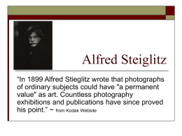 Alfred Steiglitz