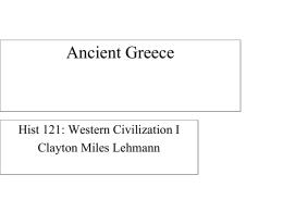 Part 3, Ancient Greece