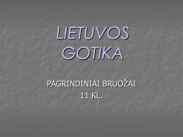 z2+-Lietuvos gotika