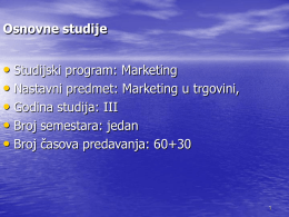 PowerPoint Presentation - Ekonomski fakultet u Kragujevcu