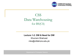 Lecture-1 - Computer Science Unplugged