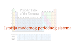 Periodni sistem elemenata ppt