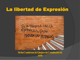 La libertad de Expresión - Dos Centurias... y más allá