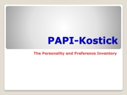 PAPI-Kostick