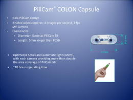 PillCam&reg; COLON Capsule