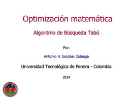 Tabu_SA_SS  - Universidad Tecnológica de Pereira