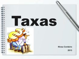 A - o imposto - Nívea Cordeiro