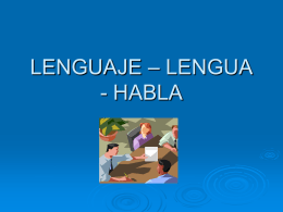 lenguaje – lengua - Colegio Particular San José de Puente Alto