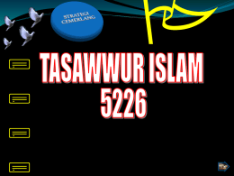 Slide 1 - Panitia Tasawwur Islam 16