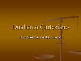 3. dualismo cartesiano