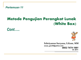Pengantar Sistem Pakar - www.suryagsc.wordpress.com