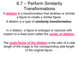 6.7 – Perform Similarity Transformations