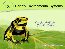 3.2 Systems in Environmental Science PowerPoint