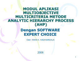 1-PSDA-Presentation teori ahp