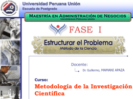 H - Escuela de Posgrado - Universidad Peruana Unión