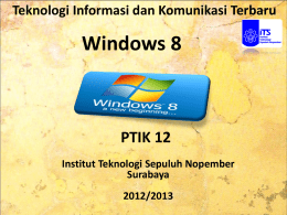 Windows 8 PTIK 12