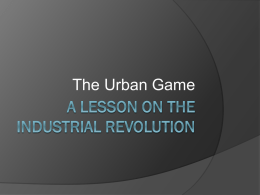 The Urban Game