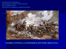Guerra contra la Confederación Perú
