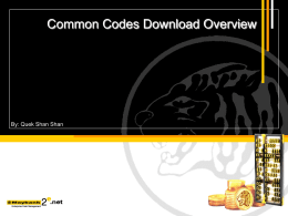 common_codes_download