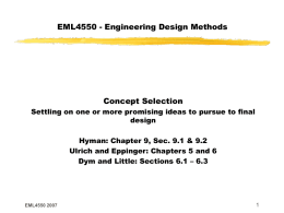 Design Process-4 (concept selection)