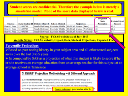 TVAAS FAQ-How do I interpret and use the proj scores spreadsheet