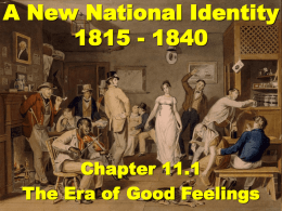 A New National Identity 11.1 pp