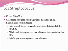 Los Streptococcus ppt